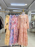 Long Sleeves Floral Maxi Dress